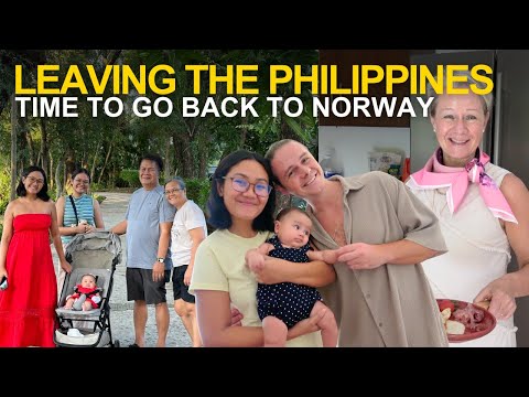 Grandma's last week in Manila Philippines | Family Vlog with Newborn