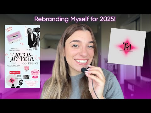 Rebranding Myself for 2025: Create Your Logo, Vision Board & Resume with Picsart