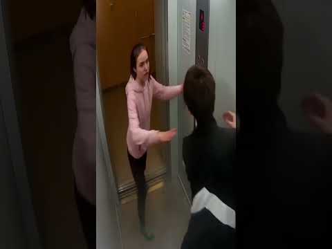 Guy tries to escape from his girlfriend