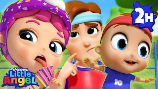 💥 YUCK 💥 Stinky Smelly Singalong for Kids | Little Angel | Melody Time: Moonbug Kids Songs