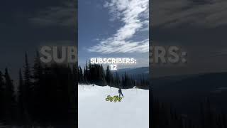 Lets beat it #skiing #subscribe #sub #viralvideo #hudsonbay #jump #like #rail #grind #sty