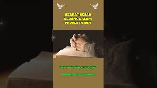 BERKAT BESAR SEDANG DALAM PROSES TUHAN