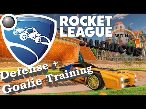 Rocket League Basics: Defense and Goalie Training