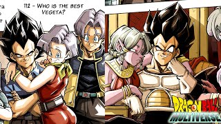 VEGETA BOM VS VEGETA MAU EM DRAGON BALL MULTIVERSE 