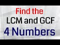 Understanding LCM and GCF