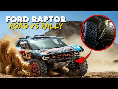 Road Raptor vs. Dakar Rally Raptor | What’s the Difference?