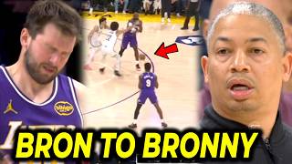 SINAPAK si Luka! First ever assist ni LBJ kay Bronny! | Crazy last 3-seconds, Clips vs Pacers