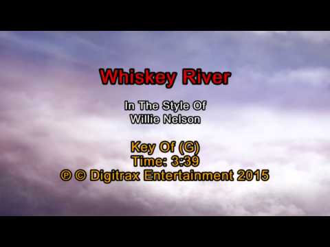 Willie Nelson – Whiskey River (Backing Track)