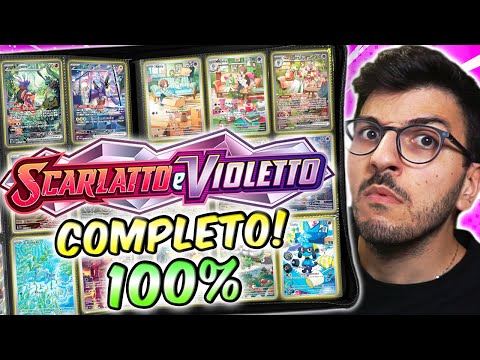 COMPLETO il MASTERSET di SCARLATTO e VIOLETTO - Carte Pokemon