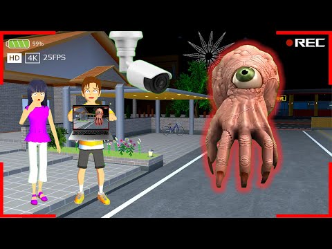 YUTA MIO TAKUT CCTV REKAM PENAMPAKAN HAND BRAIN EYE DI RUMAH TERNYATA... 😱 SAKURA SCHOOL SIMULATOR