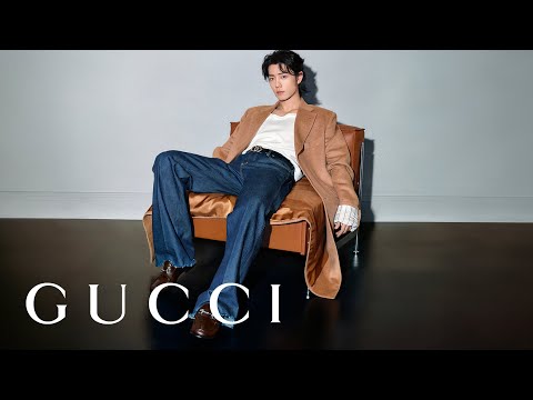 Xiao Zhan in the New Horsebit 1953 Loafer Campaign