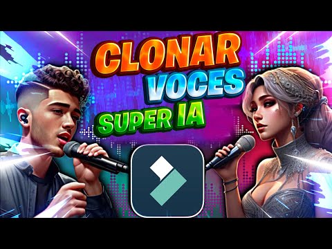 Cómo CLONAR VOCES en FILMORA 14 / Super EDITOR con IA de TEXTO a VOZ y MÁS!