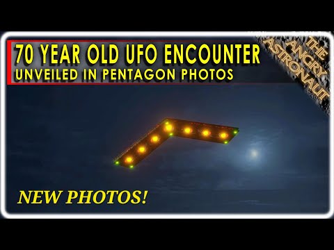 Pentagon unveils stunning new UFO photos and details from unsolved case involving a huge UAP!