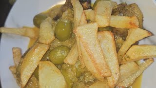 Poulet au olive rapide