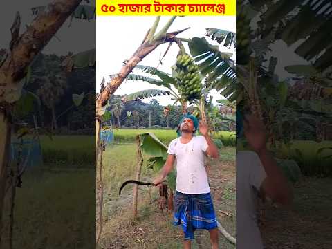 এই লোকটির কলা গাছ কাটার দক্ষতা একবার দেখুন #shortvideo #shorts