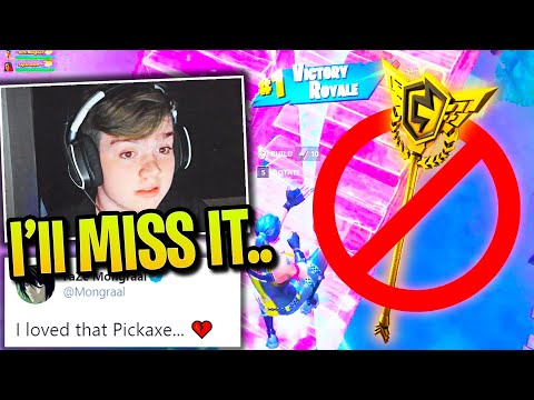 Mongraal Takes ANGER OUT on Pros after FORCED to STOP Using FNCS Pickaxe!