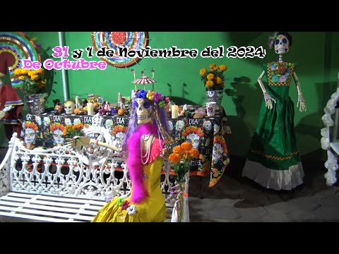 CDMX Así es el festejo del Día De Muertos en Zapotitán "Desde El Inicio"