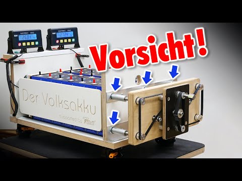 Ich werde nie wieder Akkuzellen so stark verspannen! 😱 Neue Erkenntnisse! | Der Volksakku Teil 1