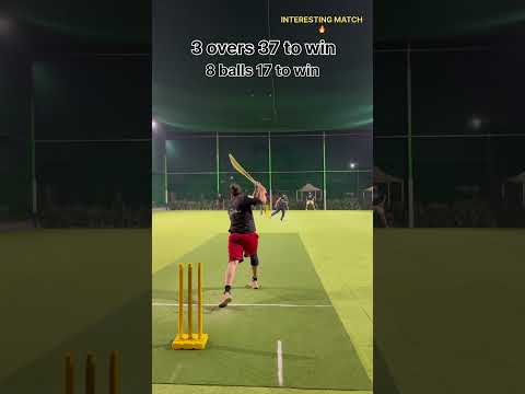 Interesting match🔥subscribe for more content❣️ #shorts #end #viral #turf #cricket