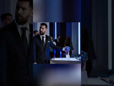 LE ROBAN A MESSI EN LA GALA#messi #fun #futbol #shorts #viral
