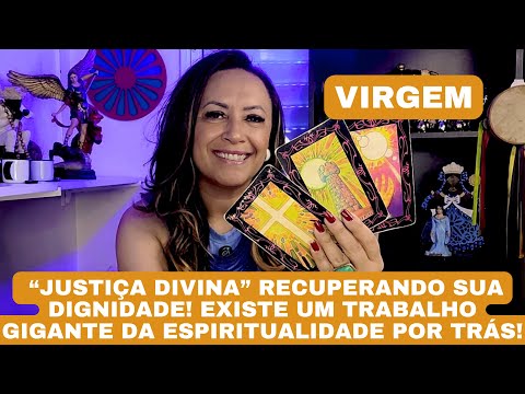 VIRGEM ♍️ JUSTIÇA DIVINA”RECUPERANDO SUA DIGNIDADE”! EXISTE UM TRABALHO DA ESPIRITUALMENTE POR TRÁS!