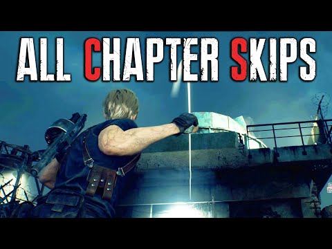 Resident Evil 4 Remake - All Chapter Skips & Easy Shortcuts So Far (1,6,7,8,9,11,12,14,15)
