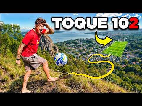 Quantos TOQUES até chegar no GOL? 😱