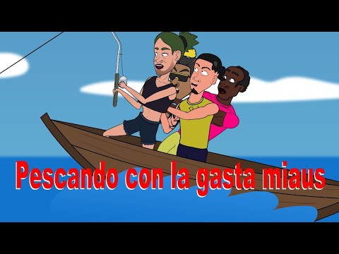 El Real y Yanclo Pescando pescaditos Miaus La Real Cura pelicula