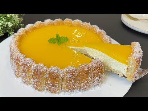 Se hai Arancia 🍊fai questa deliziosa torta senza FORNO! FACILISSIMA e BUONISSIMA!🤩