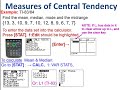 Understanding Measures of Central Tendency and Data Analysis