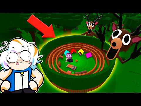 CONSTRUI UNA BASE DE ADMIN EN 99 NOCHES EN EL BOSQUE COMPLETO (ROBLOX)