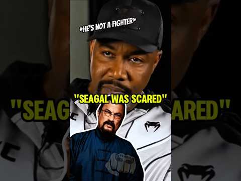 They Wanted Me To HURT Steven Seagal 😱 #kungfu #ufc