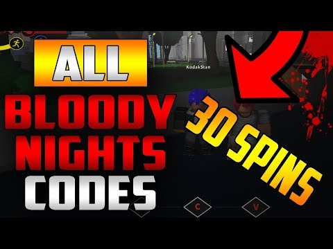 Ghouls Bloody Nights Spin Codes 07 2021