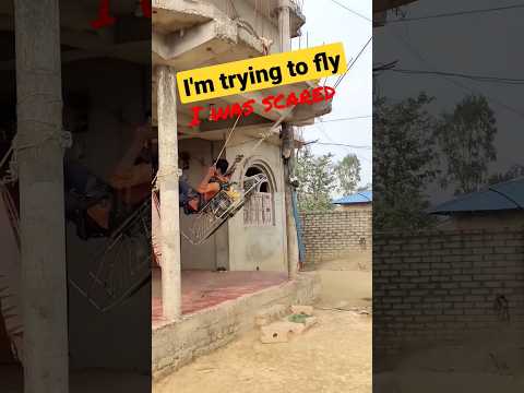 i want to fly like a helicopter | paramotor thrust checking #paramotor #shorts