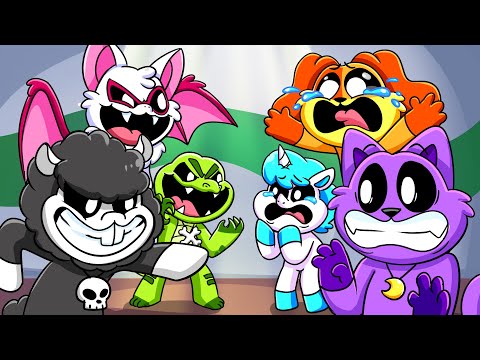 NIGHTMARE CRITTERS VS. SMILING CRITTERS ?! Poppy Playtime Chapter 4 Animation