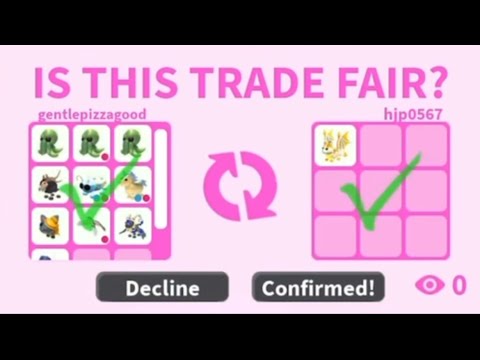 Actually getting trades today. In Roblox adopt me! And seeing offers for my Mega Owl!