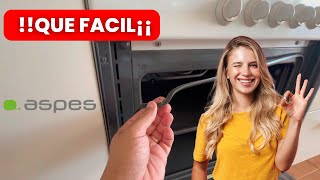 Como cambiar la junta de la puerta de un horno Aspes. ¡Fácil!