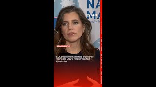 Congresswoman Reads Unredacted Epstein Files