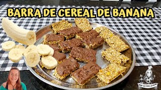 BARRINHAS DE BANANA UVA PASSA MIX  CASTANHAS E CHOCOLATE