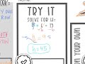 Solving Two-Step Equations with Doodle Notes