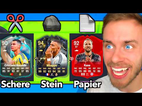 FUT Draft - aber SCHERE, STEIN, PAPIER bestimmt mein TEAM! ✂️🪨📃