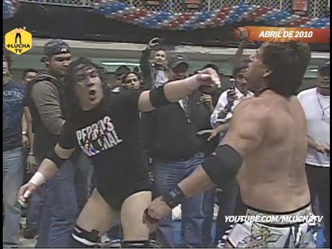 Hijo del Perro Aguayo vs Konan Big, Abril de 2010 en Monterrey