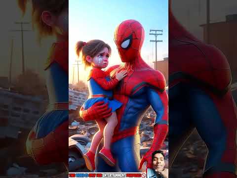 Spiderman ko mila bacchi ke mummy ki purani car #shorts #marvel #viralvideo #spiderman #shortvideo #