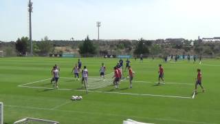 Entrenamiento España sub-21 (09/06/17)
