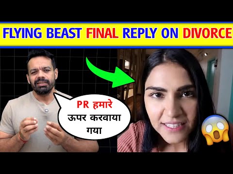 😲Gourav Taneja Final Reply on Divorce | Flying beast And Ritu Rathee Divorce |Gourav Taneja Divorce