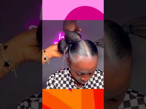 Beautiful natural hairstyle for all girlies 💕😍