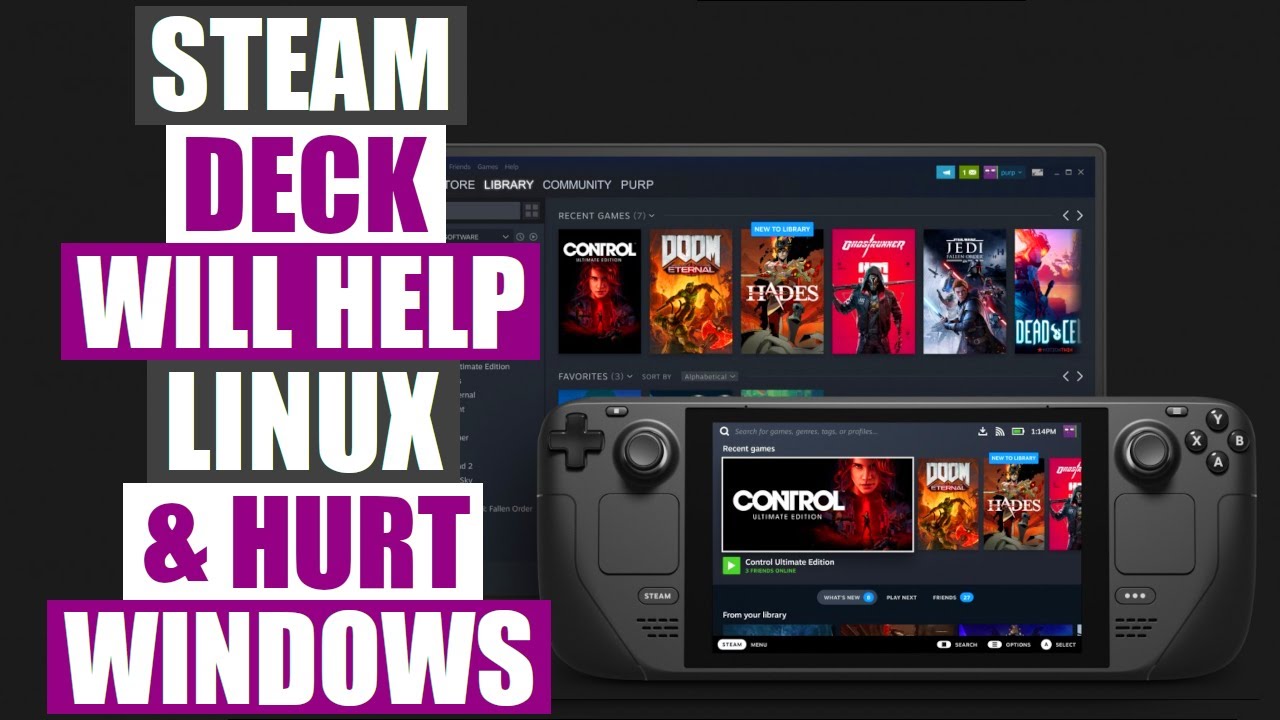 Steam Deck Proof Of Linux Rise And Windows Decline DistroTube
