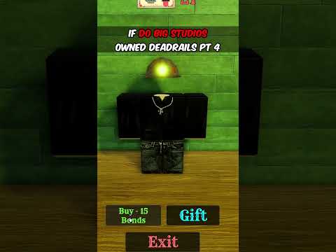 If Do Big Studios Owned Dead Rails 4💀 #roblox #deadrails