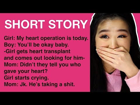 REACTING TO SHORT FUNNY STORIES!
