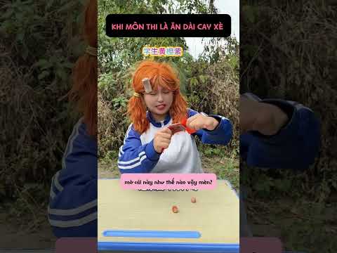 Ai dở ăn cay xác định nợ môn nhé #shorts